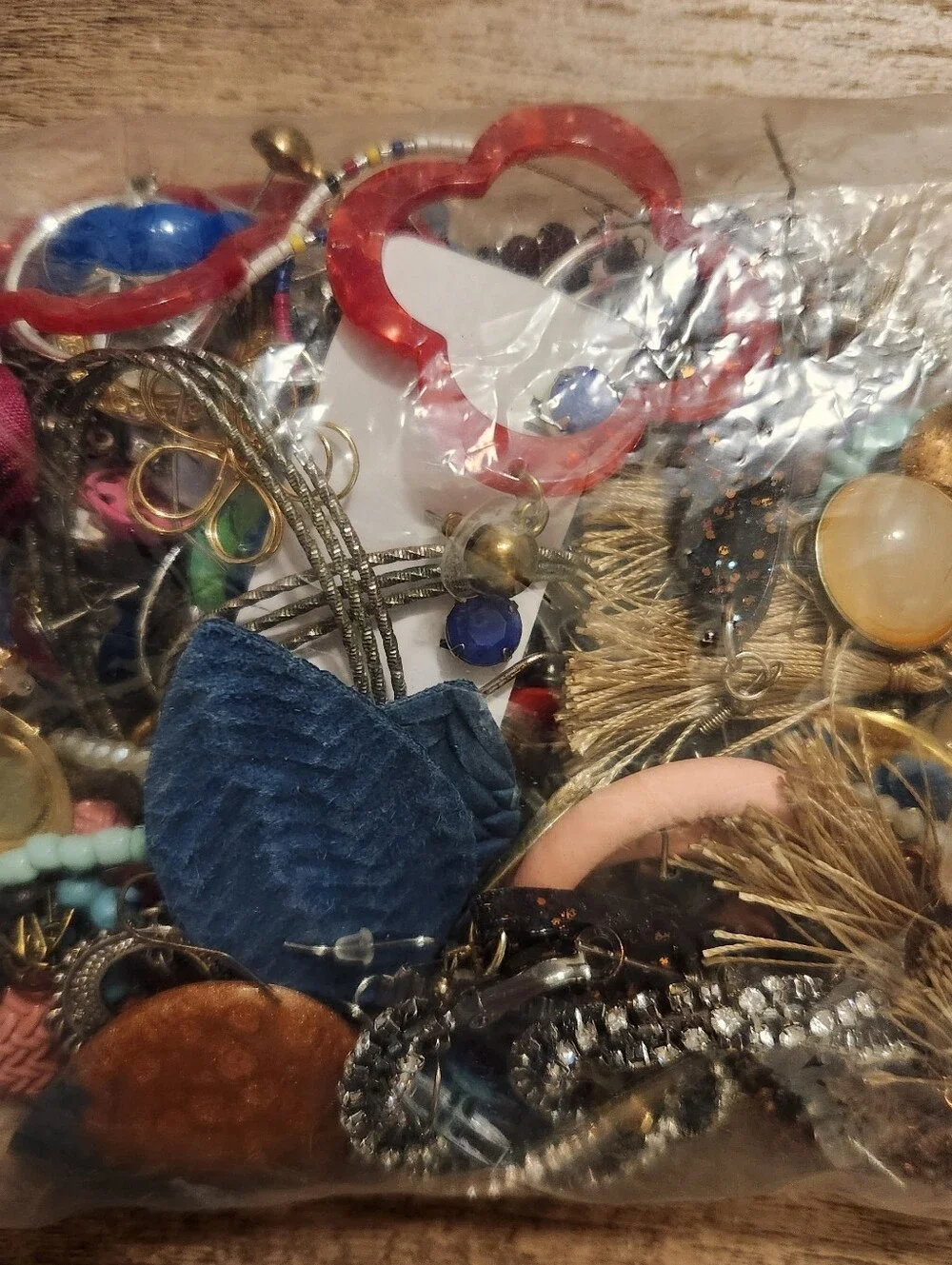 Bag Of Matched Earrings